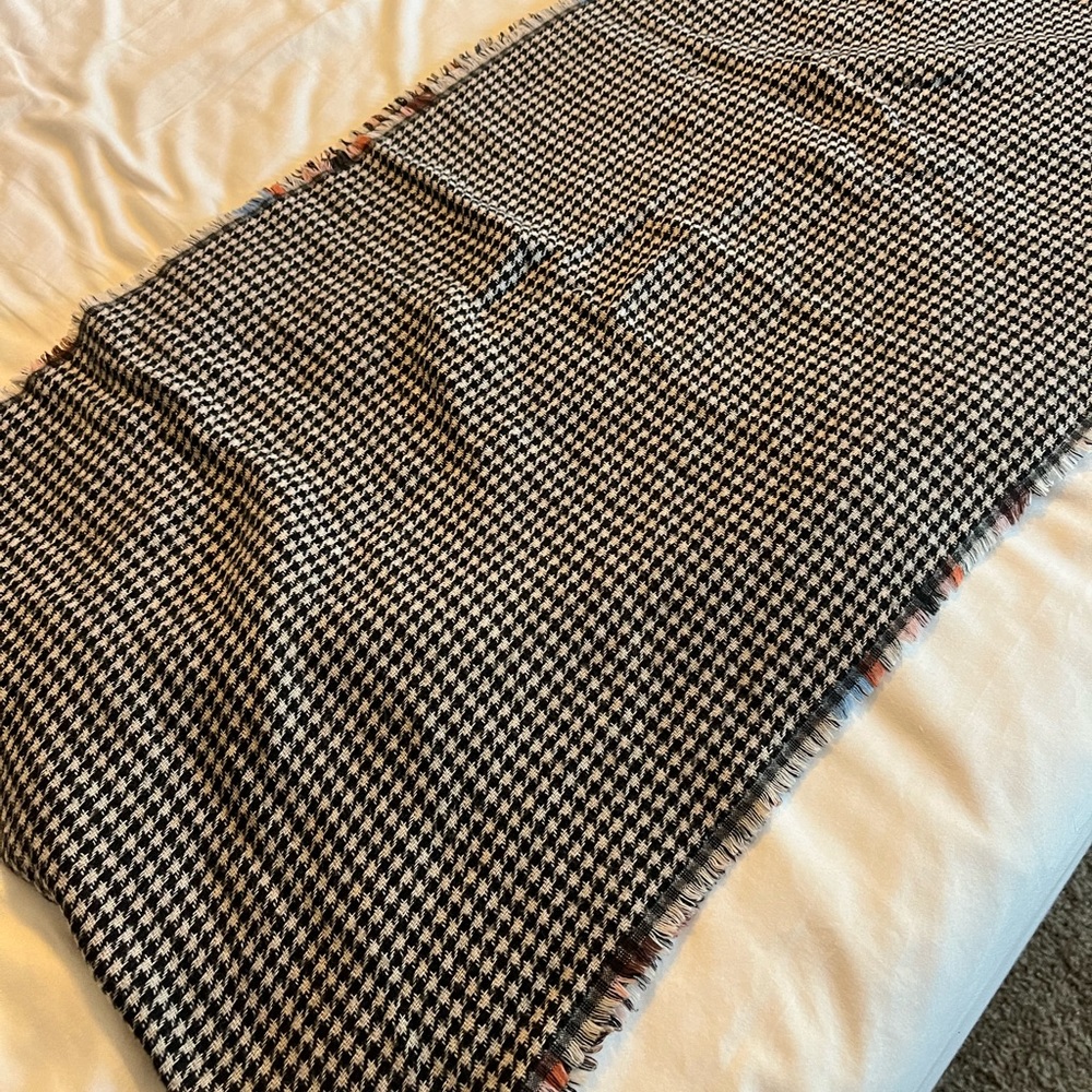 Reversible infinity scarf! Plaid picnic houndstooth gingham checked